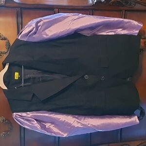 Ladies Drama Lavender Puff Sleeve Blazer sz 2XL